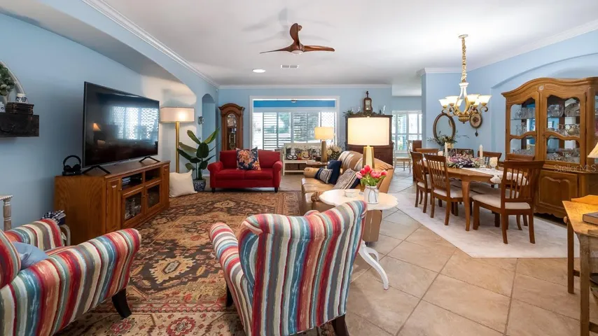 Great Room and Dining Room