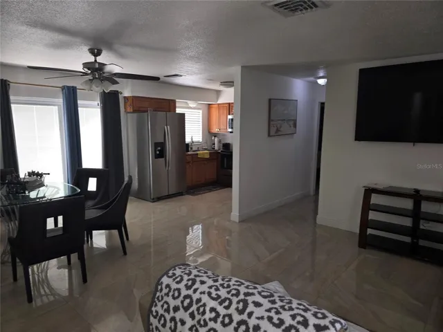Living room,dinning room and kitchen combination