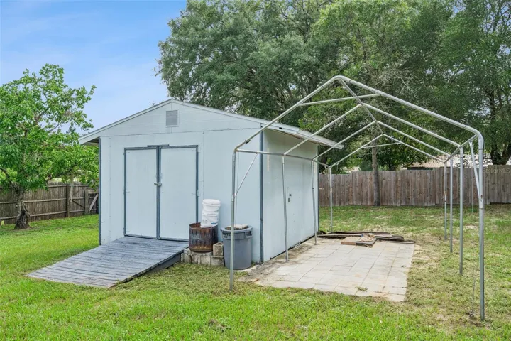 Shed & Parking Slab