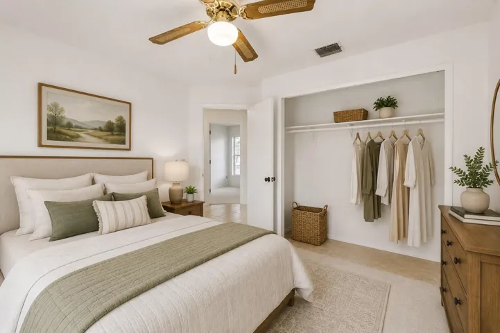 Primary Bedroom - Virtually Staged