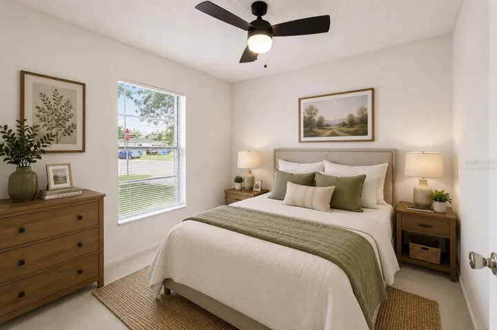 Bedroom 2 - Virtually Staged