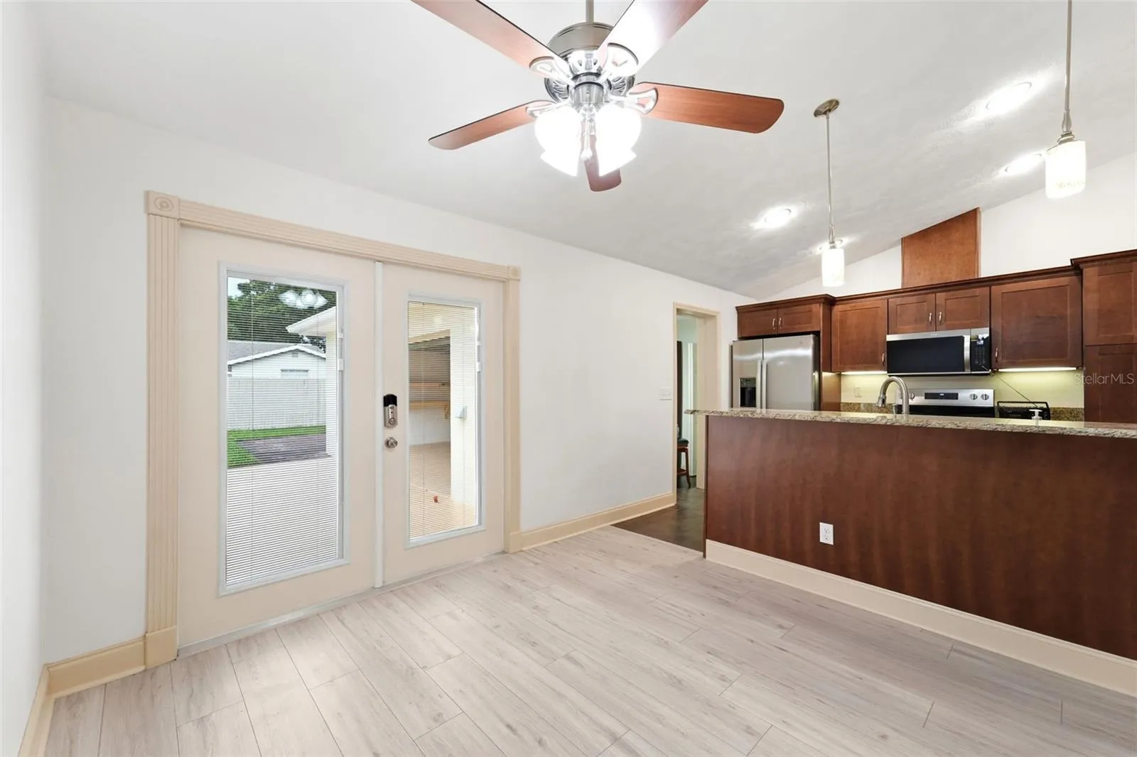 A welcoming dining space that's perfect for family dinners or holiday celebrations.