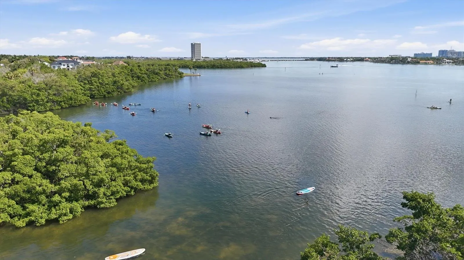 Kayaking and fishing in your back yard.