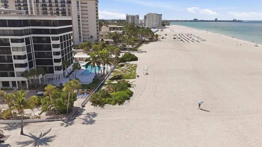 Beach Access on left corner of Lido Surf &amp; Sand