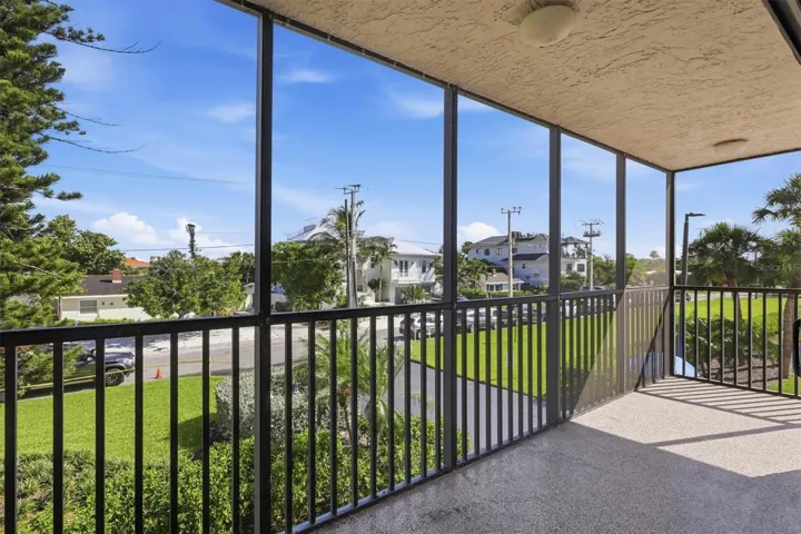 Corner of the Wrap around balcony.