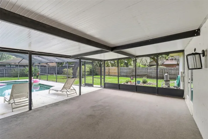 Covered lanai