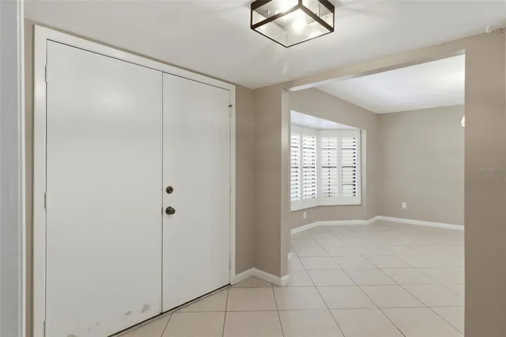 Front - double doors looking into dining room