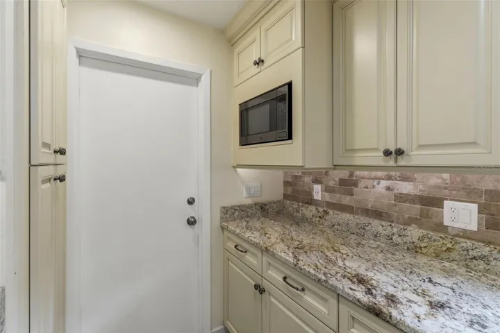 Door to inside laundry room