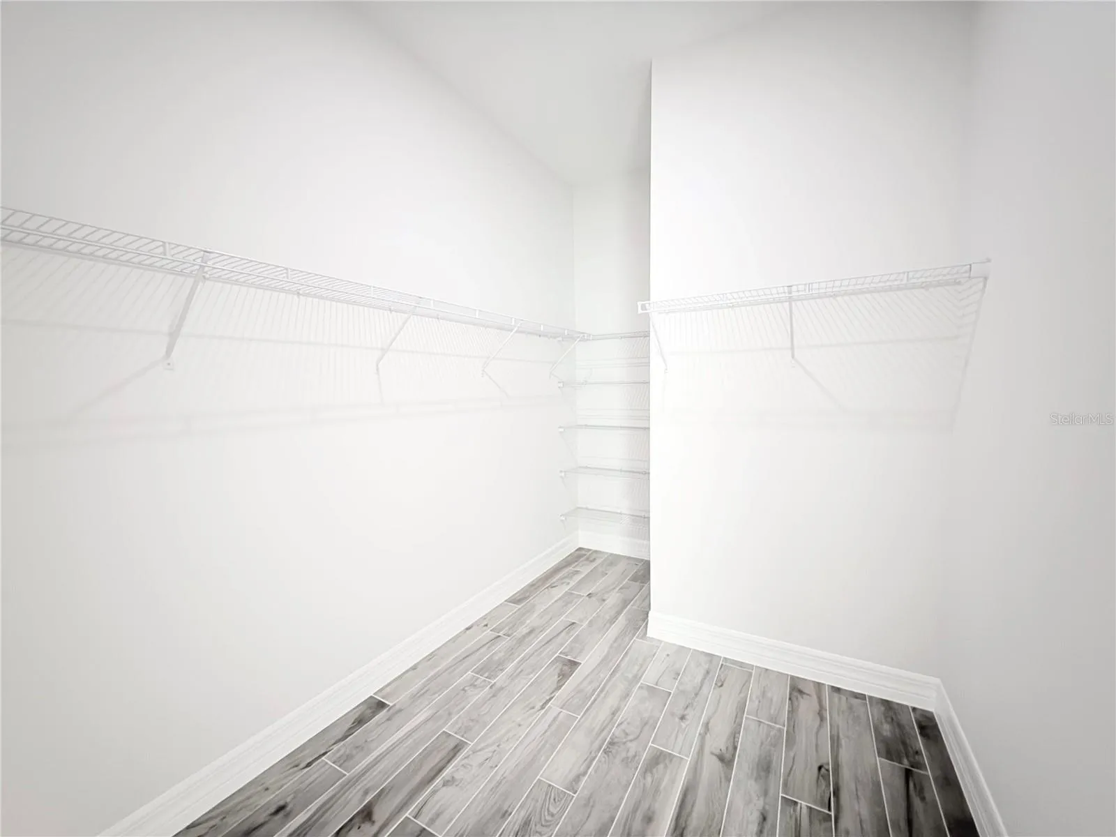 Primary walk in closet