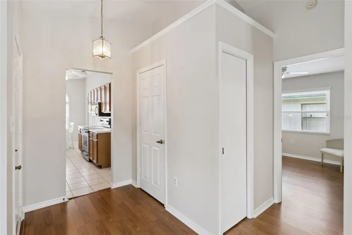 Bedroom #2 off of Kitchen Area