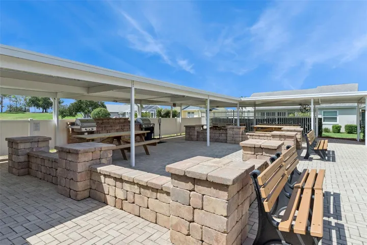 Grilling area