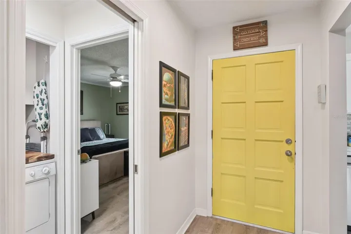 Front entry door