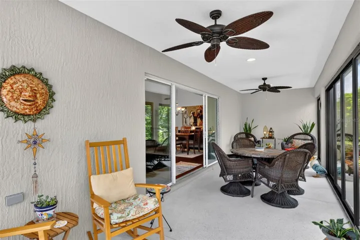 Glass-Enclosed Lanai