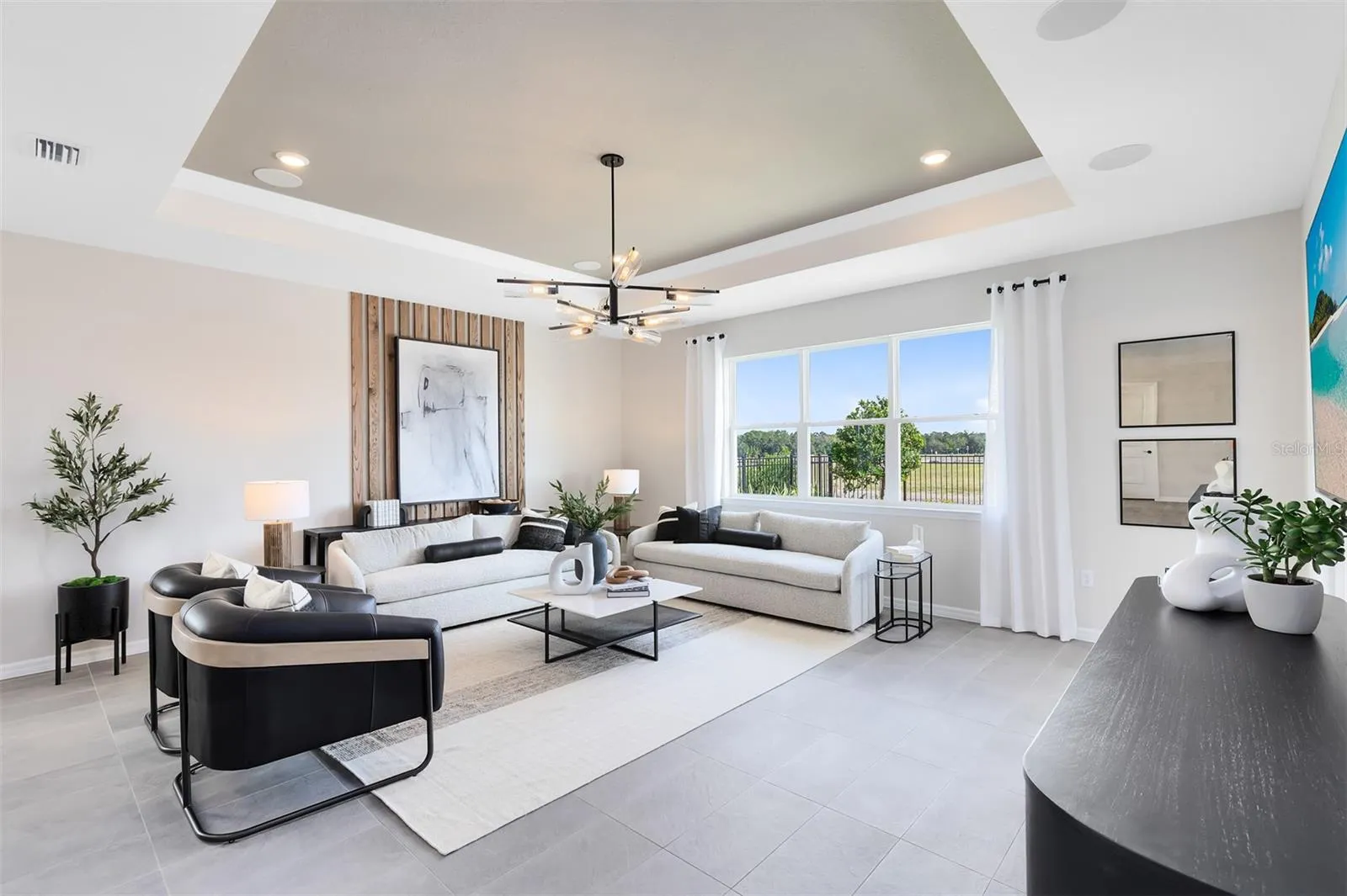 Model Home Design Only. Pictures and furnishings are for illustrative purposes only. Elevations, colors and options may vary. Furniture is for model home staging only.