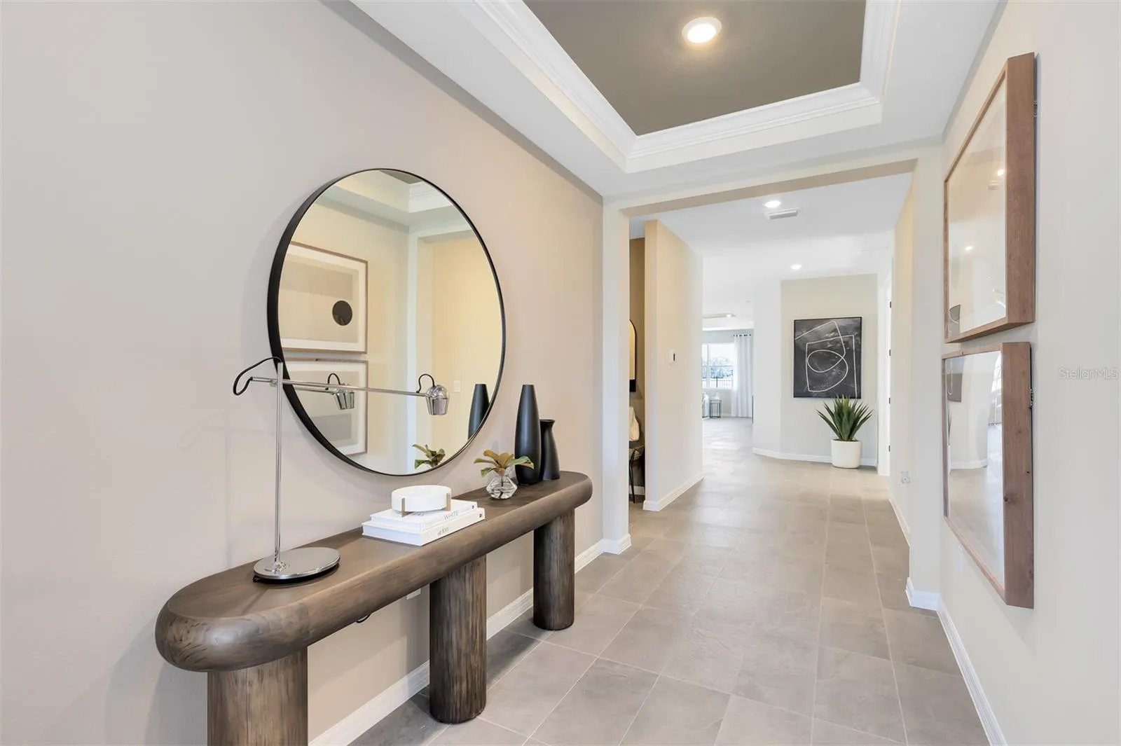 Model Home Design Only. Pictures and furnishings are for illustrative purposes only. Elevations, colors and options may vary. Furniture is for model home staging only.