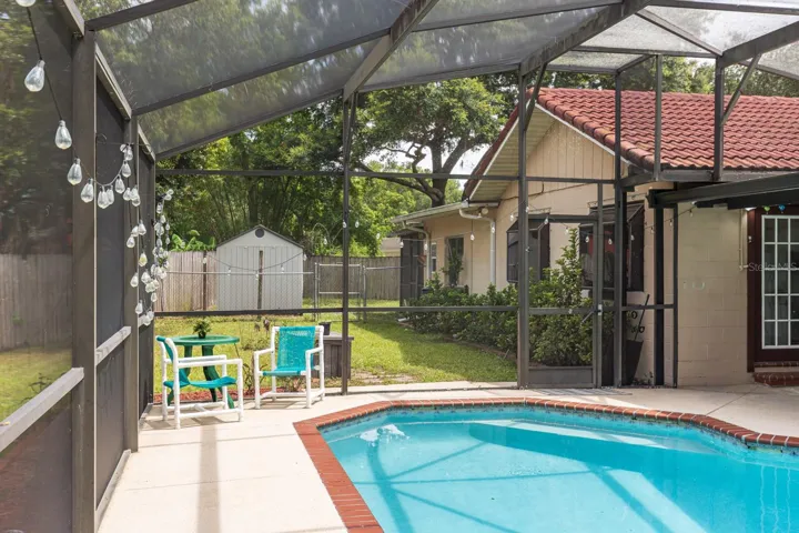 Sparkling pool