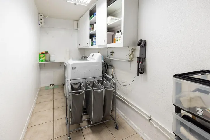 Main house laundry room