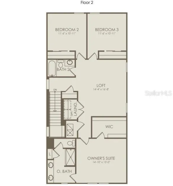 Floor Plan - Floor Two