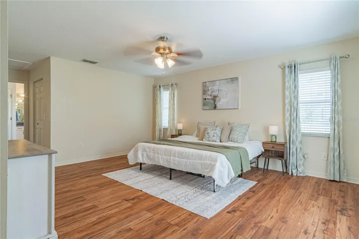 Primary Bedroom with Walk in Closet