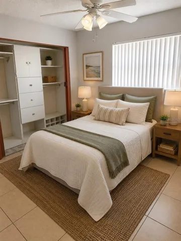 Virtually Staged Guest Room