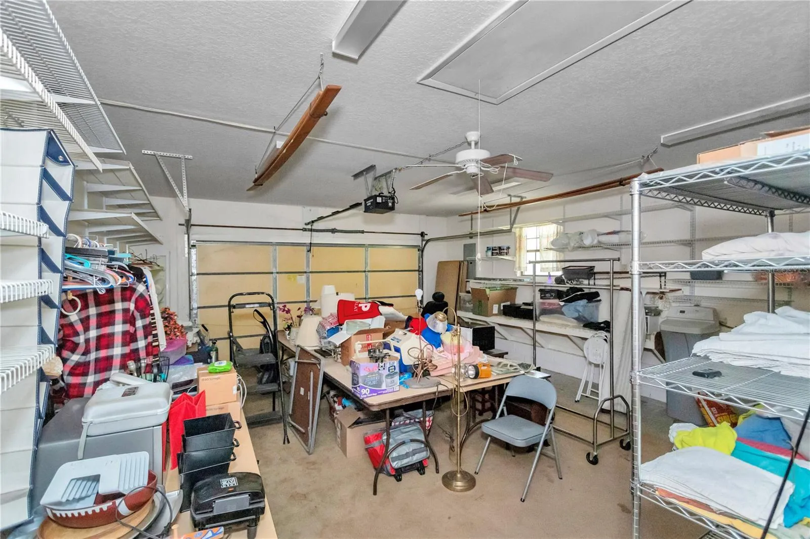 Two car garage