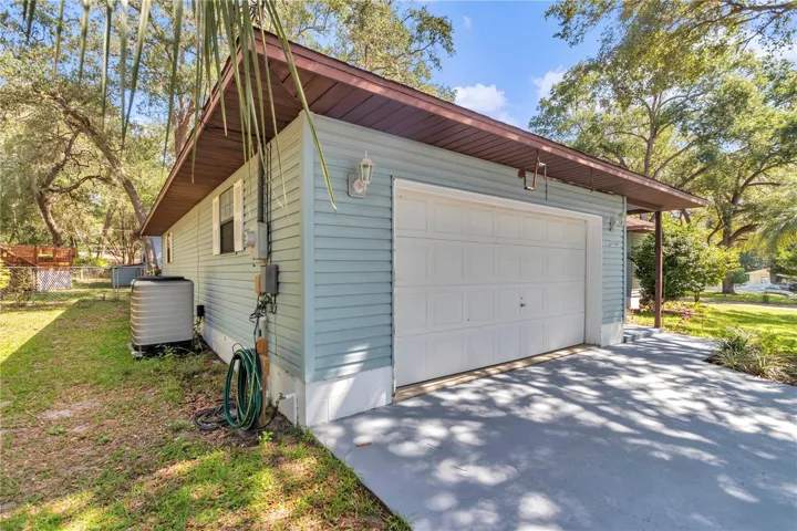 Front side view of home