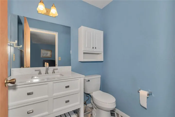 Primary half bath