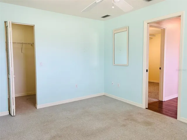 Bedroom 3 with walk-in closet