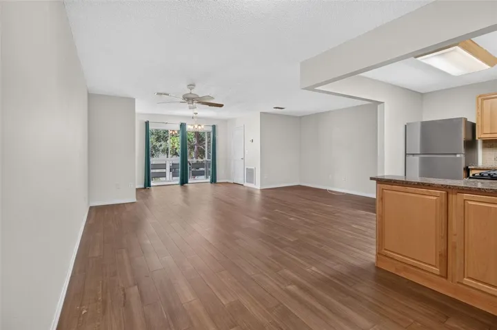 Open concept floor plan.