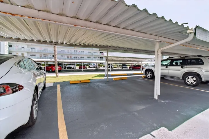 Assigned carport parking #9.