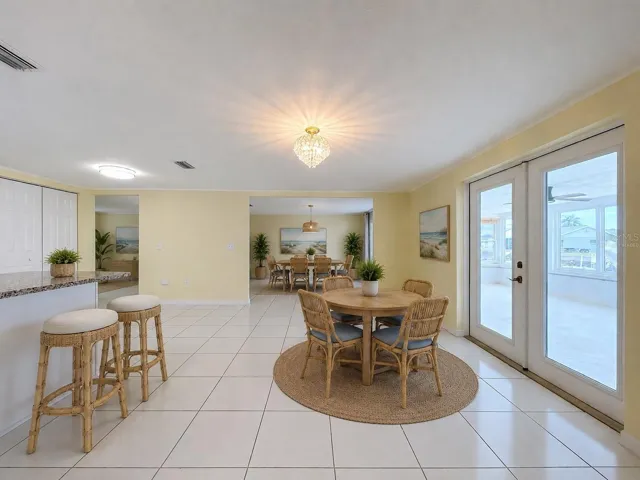 Eat in kitchen-virtually staged