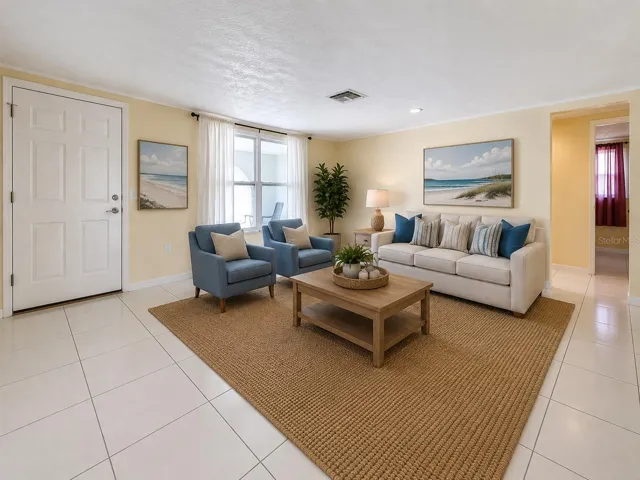 Front living room-staged
