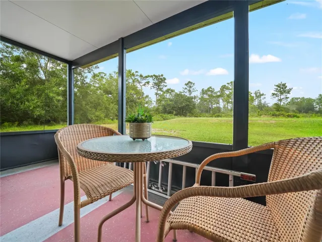 26 x 12 Screened Rear Porch