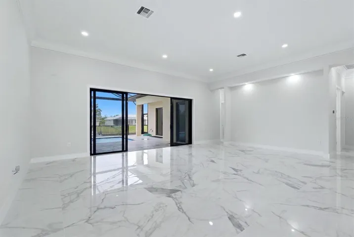 View From Front Door to Great Room