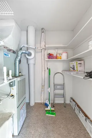 very large storage room in the nook area.