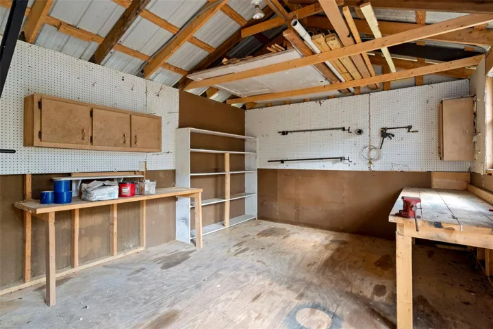 Smaller Shed Interior