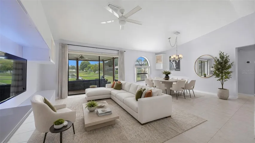 Living Room-Virtually Staged
