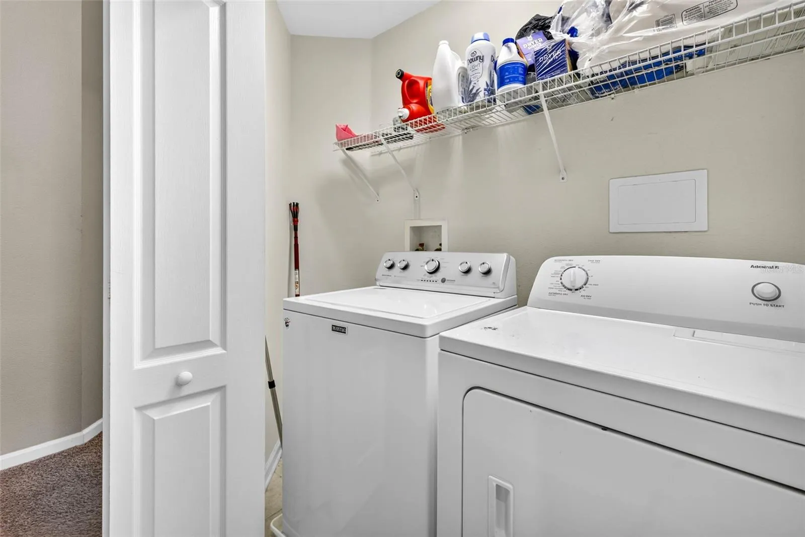 laundry closet