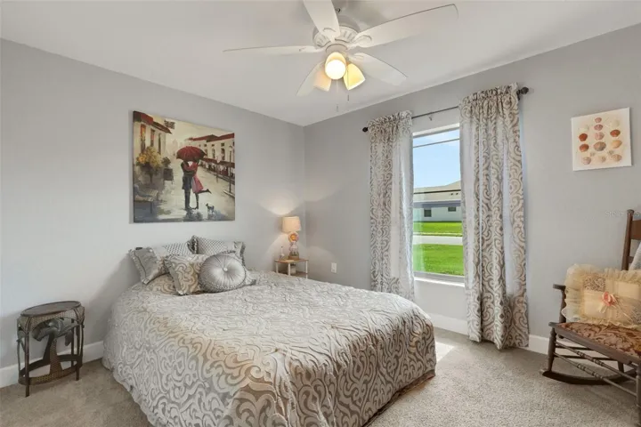 Bedroom #2 is generously proportioned.