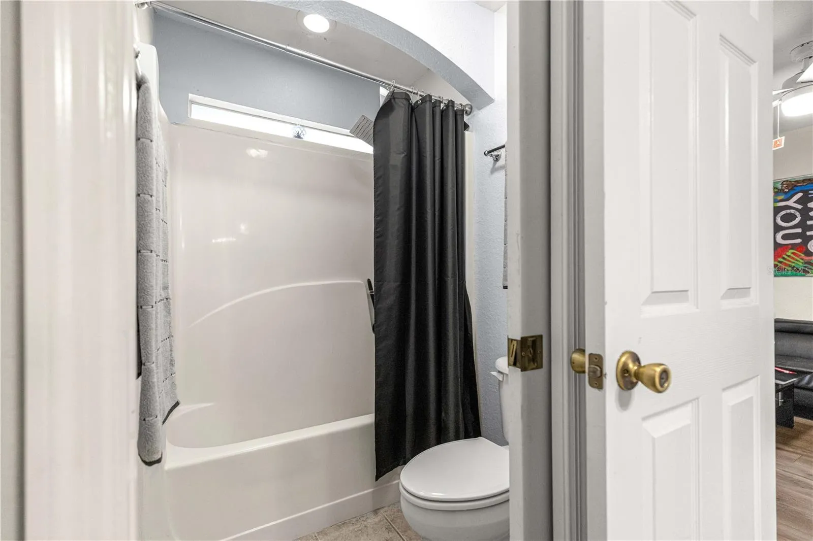 Jack and Jill shower and toilet room