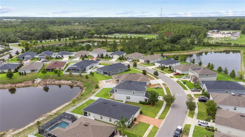 Aerial West View