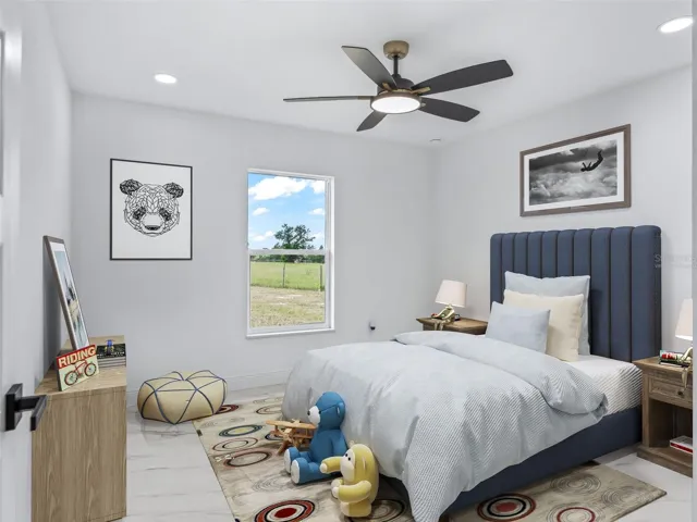 Virtually Staged Bedroom 2