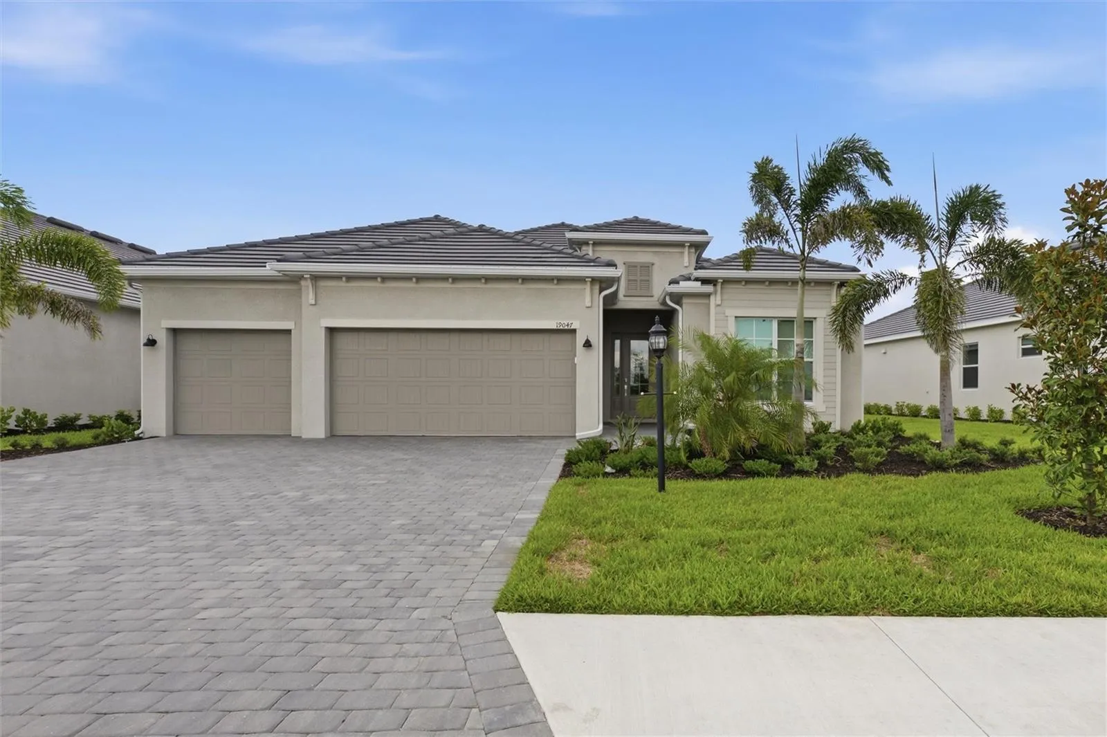 front of home