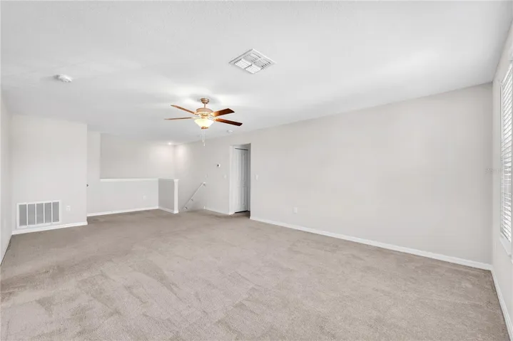 The 2nd floor Bonus Room divides 2 secondary bedrooms plus a full bath on one side and 2 additional secondary bedrooms and a full jack & jill bath on the other side.