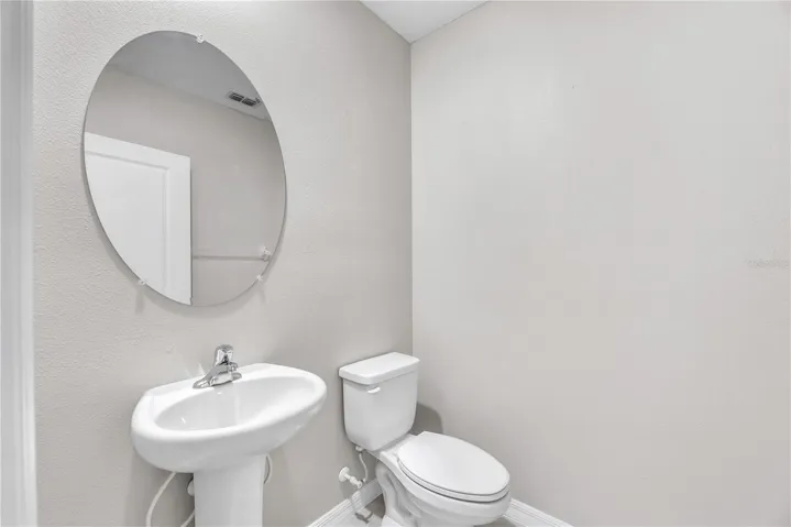Convenient 1st Floor half bathroom.