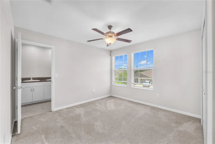 Bedroom #3 with access to Jack & Jill bathroom