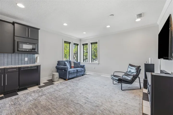 upstairs in-law living room