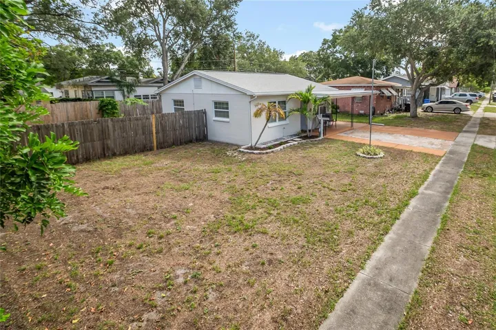 Front side yard