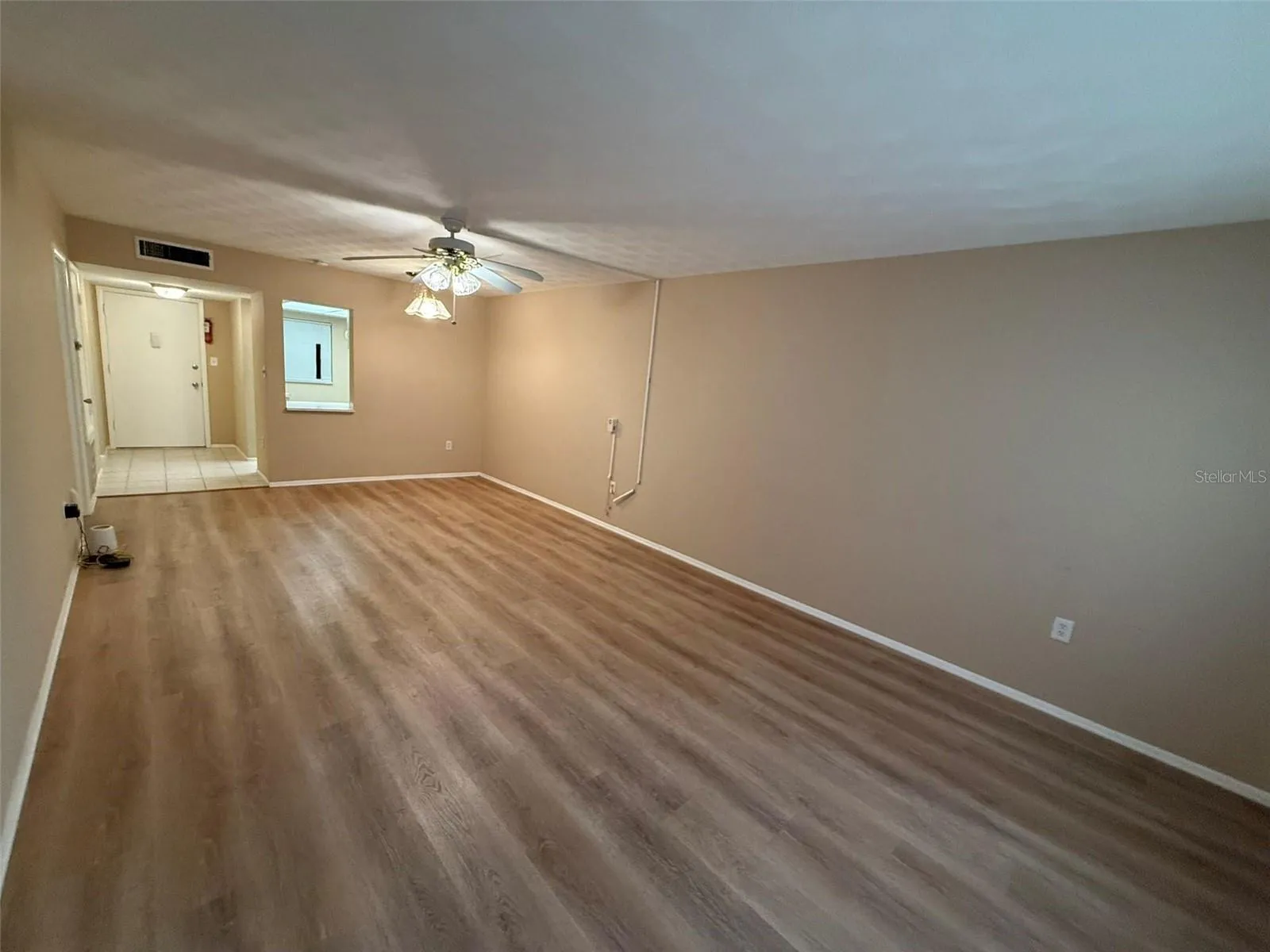 living and dining area