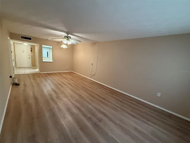 living and dining area